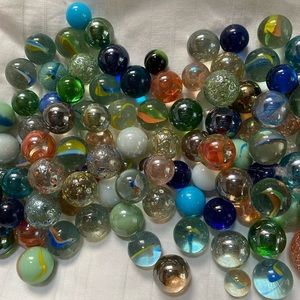 vintage marbles